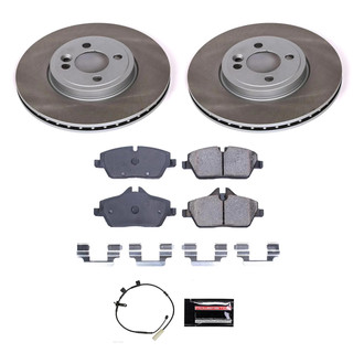 PowerStop® - Semi Coated Front Disc Brake Kit