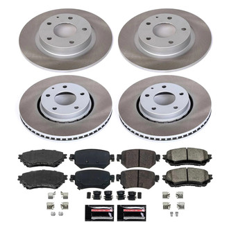 PowerStop® - Semi Coated Disc Brake Kit