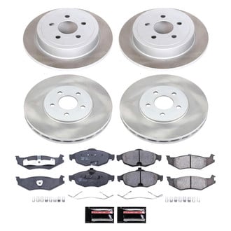 PowerStop® - Semi Coated Disc Brake Kit
