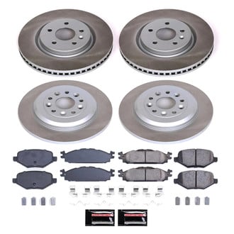 PowerStop® - Semi Coated Disc Brake Kit