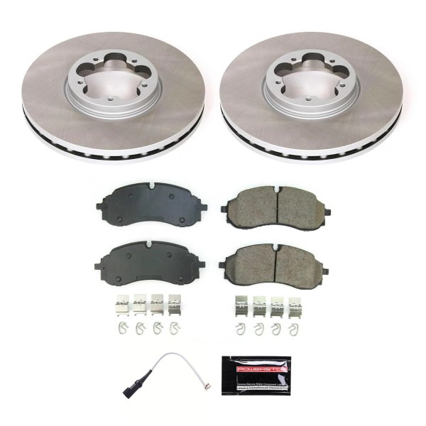  PowerStop® - Semi Coated Front Disc Brake Kit