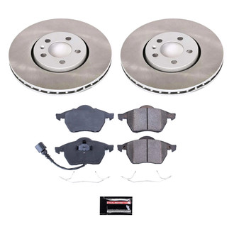 PowerStop® - Semi Coated Front Disc Brake Kit