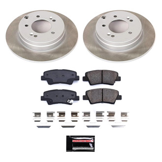 PowerStop® - Semi Coated Rear Disc Brake Kit