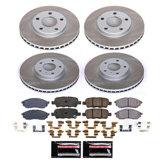 PowerStop® - Semi Coated Disc Brake Kit