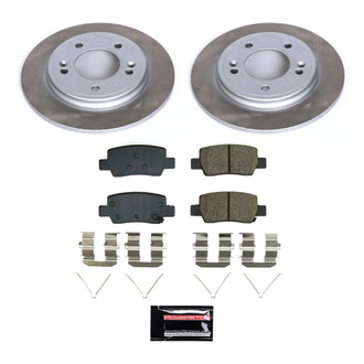 PowerStop® - Semi Coated Rear Disc Brake Kit