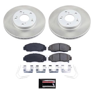 PowerStop® - Semi Coated Front Disc Brake Kit