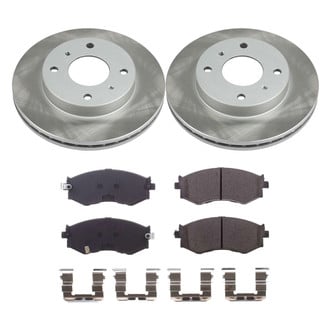 PowerStop® - Semi Coated Front Disc Brake Kit