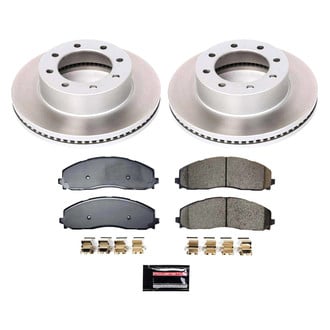 PowerStop® - Semi Coated Front Disc Brake Kit