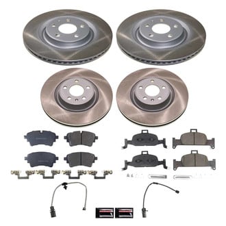 PowerStop® - Semi Coated Front and Rear Disc Brake Kit