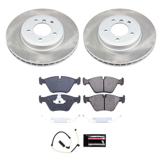 PowerStop® - Semi Coated Front Disc Brake Kit