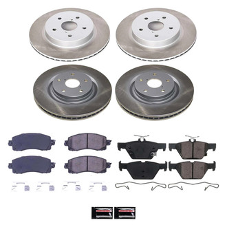 PowerStop® - Semi Coated Disc Brake Kit