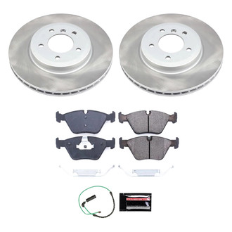 PowerStop® - Semi Coated Front Disc Brake Kit