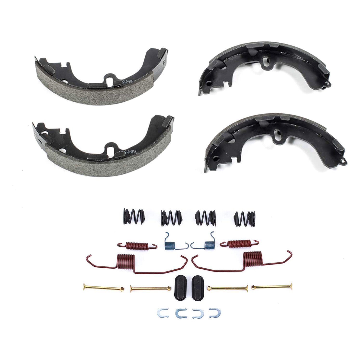 SSH999L Rear Brake Shoe Set, Autospecialty By Powerstop