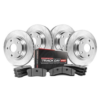 PowerStop® - Track Day Spec Plain Front and Rear Brake Kit