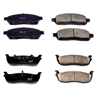 PowerStop® - Z16 Evolution Clean Ride Ceramic Front and Rear Disc Brake Pad Set