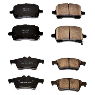 PowerStop® - Z16 Evolution Clean Ride Ceramic Front and Rear Disc Brake Pad Set
