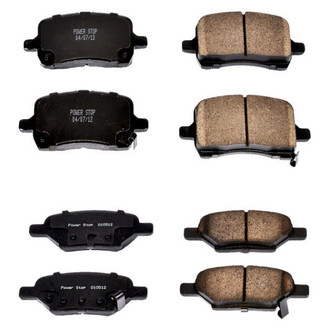 PowerStop® - Z16 Evolution Clean Ride Ceramic Front and Rear Disc Brake Pad Set