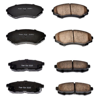 PowerStop® - Z16 Evolution Clean Ride Ceramic Front and Rear Disc Brake Pad Set
