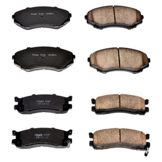 PowerStop® - Z16 Evolution Clean Ride Ceramic Front and Rear Disc Brake Pad Set