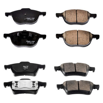 PowerStop® - Z16 Evolution Clean Ride Ceramic Front and Rear Disc Brake Pad Set