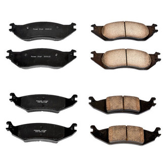 PowerStop® - Z16 Evolution Clean Ride Ceramic Front and Rear Disc Brake Pad Set