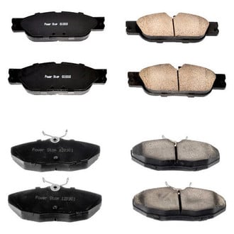 PowerStop® - Z16 Evolution Clean Ride Ceramic Front and Rear Disc Brake Pad Set