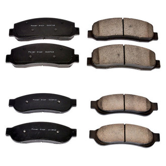 PowerStop® - Z16 Evolution Clean Ride Ceramic Front and Rear Disc Brake Pad Set