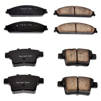 PowerStop® - Z16 Evolution Clean Ride Ceramic Front and Rear Disc Brake Pad Set