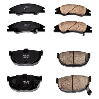 PowerStop® - Z16 Evolution Clean Ride Ceramic Front and Rear Disc Brake Pad Set