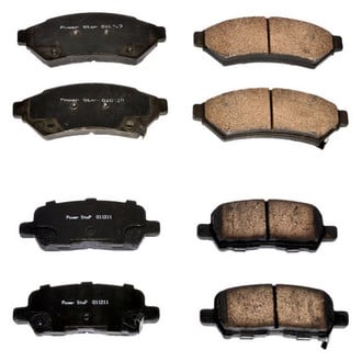 PowerStop® - Z16 Evolution Clean Ride Ceramic Front and Rear Disc Brake Pad Set