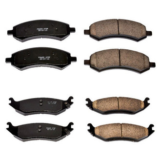 PowerStop® - Z16 Evolution Clean Ride Ceramic Front and Rear Disc Brake Pad Set