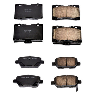PowerStop® - Z16 Evolution Clean Ride Ceramic Front and Rear Disc Brake Pad Set