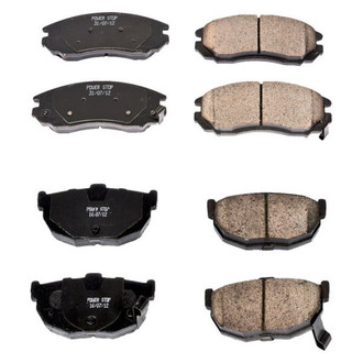 PowerStop® - Z16 Evolution Clean Ride Ceramic Front and Rear Disc Brake Pad Set