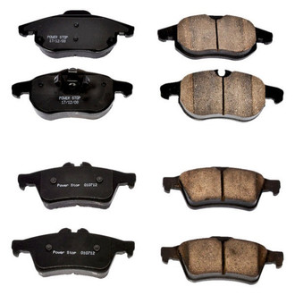 PowerStop® - Z16 Evolution Clean Ride Ceramic Front and Rear Disc Brake Pad Set