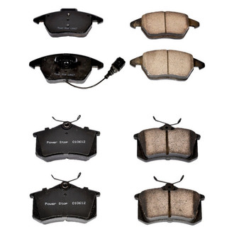 PowerStop® - Z16 Evolution Clean Ride Ceramic Front and Rear Disc Brake Pad Set