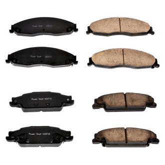 PowerStop® - Z16 Evolution Clean Ride Ceramic Front and Rear Disc Brake Pad Set