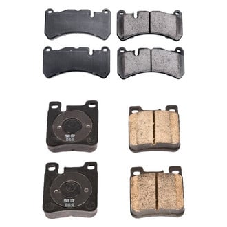 PowerStop® - Z16 Evolution Clean Ride Ceramic Front and Rear Disc Brake Pad Set