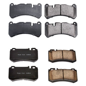 PowerStop® - Z16 Evolution Clean Ride Ceramic Front and Rear Disc Brake Pad Set