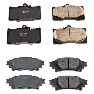 PowerStop® - Z16 Evolution Clean Ride Ceramic Front and Rear Disc Brake Pad Set