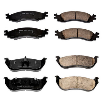 PowerStop® - Z16 Evolution Clean Ride Ceramic Front and Rear Disc Brake Pad Set