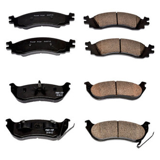 PowerStop® - Z16 Evolution Clean Ride Ceramic Front and Rear Disc Brake Pad Set