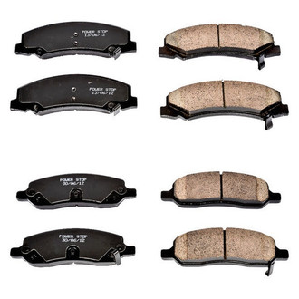 PowerStop® - Z16 Evolution Clean Ride Ceramic Front and Rear Disc Brake Pad Set