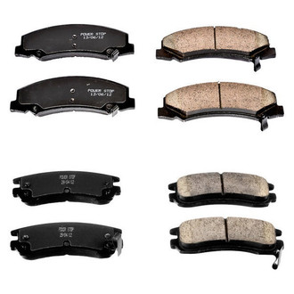 PowerStop® - Z16 Evolution Clean Ride Ceramic Front and Rear Disc Brake Pad Set
