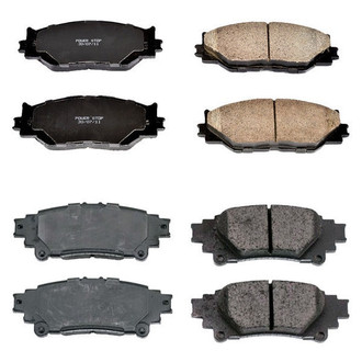 PowerStop® - Z16 Evolution Clean Ride Ceramic Front and Rear Disc Brake Pad Set