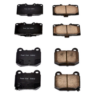 PowerStop® - Z16 Evolution Clean Ride Ceramic Front and Rear Disc Brake Pad Set