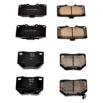 PowerStop® - Z16 Evolution Clean Ride Ceramic Front and Rear Disc Brake Pad Set