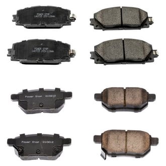 PowerStop® - Z16 Evolution Clean Ride Ceramic Front and Rear Disc Brake Pad Set