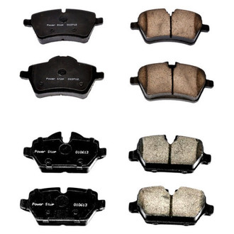 PowerStop® - Z16 Evolution Clean Ride Ceramic Front and Rear Disc Brake Pad Set