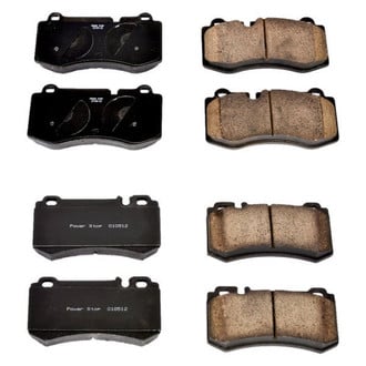 PowerStop® - Z16 Evolution Clean Ride Ceramic Front and Rear Disc Brake Pad Set