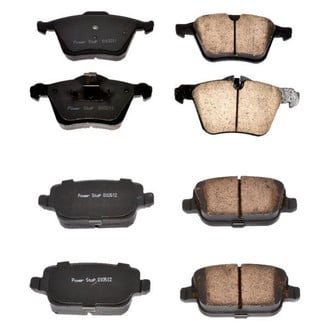 PowerStop® - Z16 Evolution Clean Ride Ceramic Front and Rear Disc Brake Pad Set